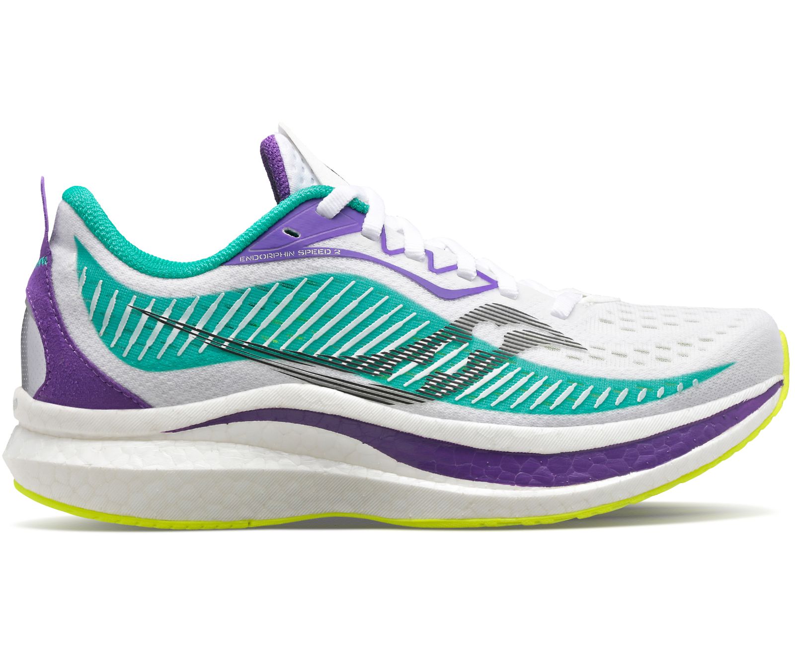 Tenis Para Correr Saucony Endorphin Speed 2 Mujer Blancos Verde Menta | México 120HAPK